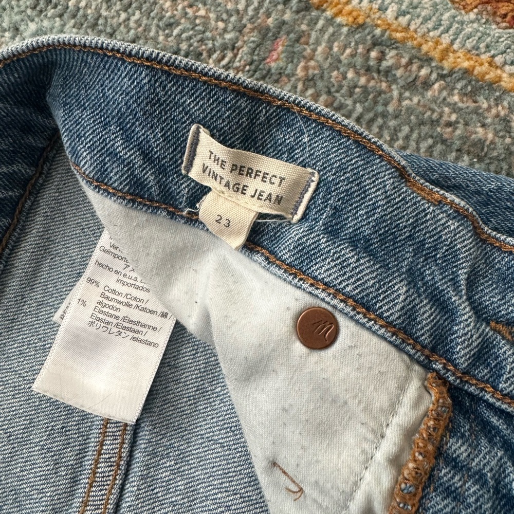 MADEWELL THE PERFECT VINTAGE JEAN